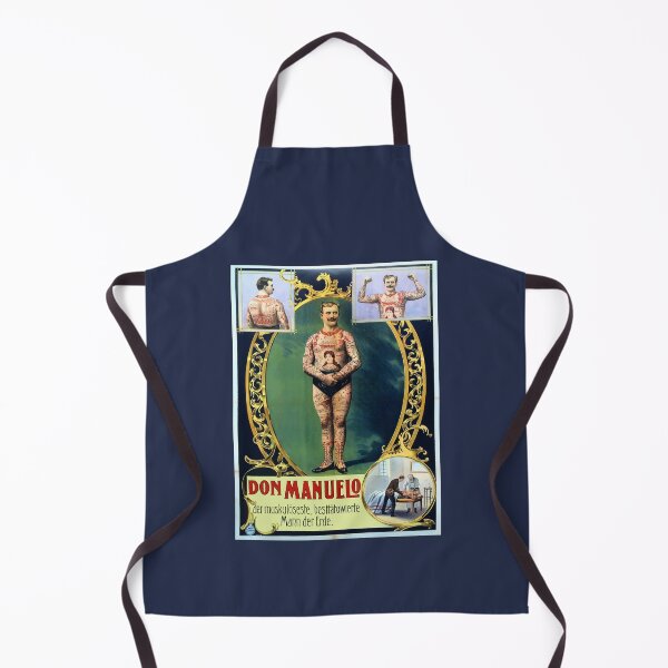 Item preview, Tattooed man sideshow poster designed and sold by monsterplanet.
