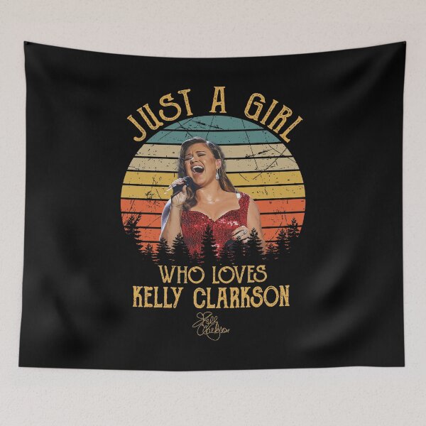 Item preview, Just A Kelly Girl Who Loves Clarkson designed and sold by ArchieHill.
