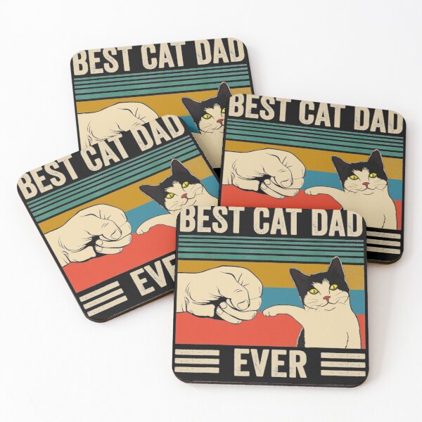 Item preview, Best Cat Dad Ever Vintage  4 designed and sold by MarkusGrant.