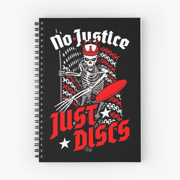 Item preview, Disc Golf Frolf No Justice Just Discs USA Flag Skull King designed and sold by GrandeDuc.
