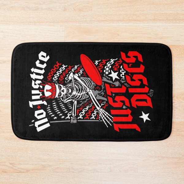 Item preview, Disc Golf Frolf No Justice Just Discs USA Flag Skull King designed and sold by GrandeDuc.
