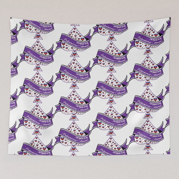 Item preview, Proud Polyamorous Asexual designed and sold by intangibel.