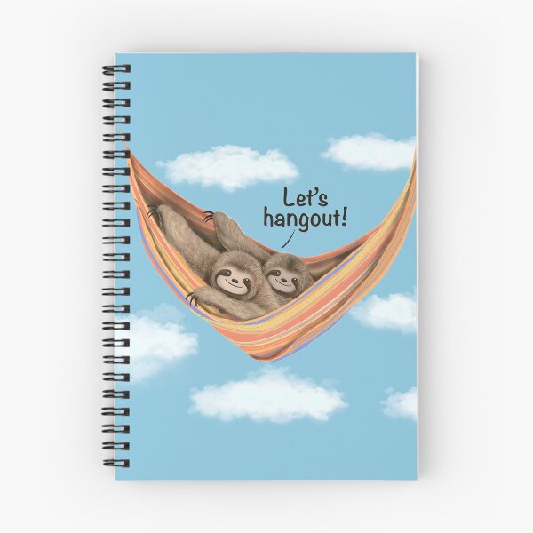 Item preview, Perezosos gemelos colgando en el cielo designed and sold by DesignTreasure.