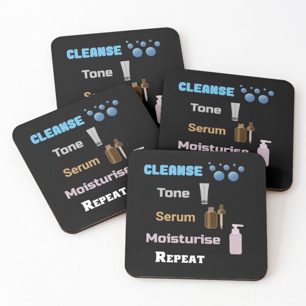 Item preview, Esthetican Cleanse Tone Serum Moisturise Repeat Skincare Routine  designed and sold by SparkleLiveLife.