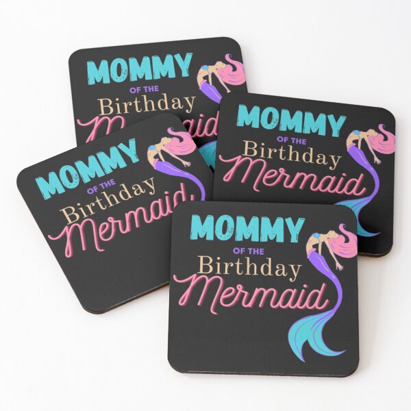 Item preview, Mommy of the Birthday Mermaid designed and sold by shellagrash.