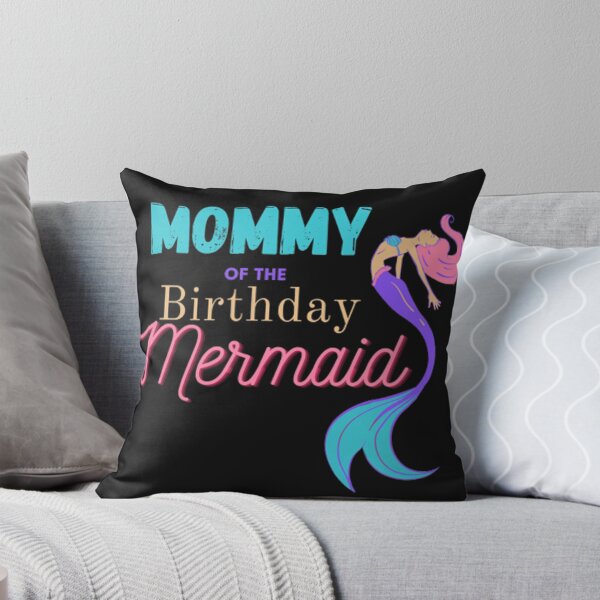 Item preview, Mommy of the Birthday Mermaid designed and sold by shellagrash.