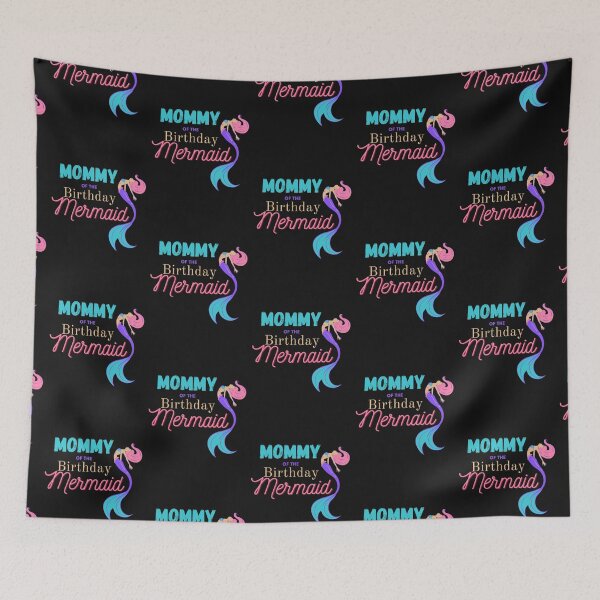 Item preview, Mommy of the Birthday Mermaid designed and sold by shellagrash.