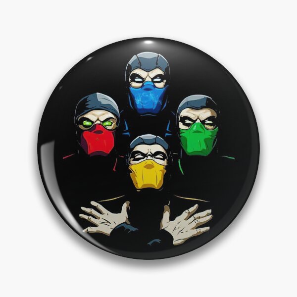 Item preview, Mortal Kombat The Four Legendary Ninjas designed and sold by Shinobi23.