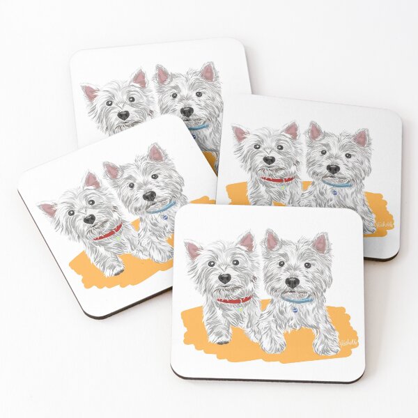 Item preview, Westies Molly & Danny designed and sold by Michelle Phong.