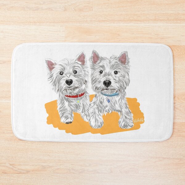 Item preview, Westies Molly & Danny designed and sold by Michelle Phong.
