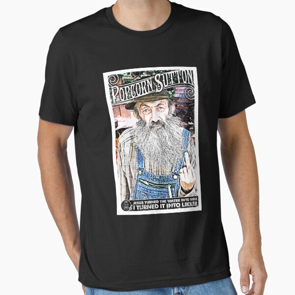 Item preview, Moonshine Popcorn Sutton T-Shirts Gift For Fans, For Men and Women designed and sold by PetraHecker.