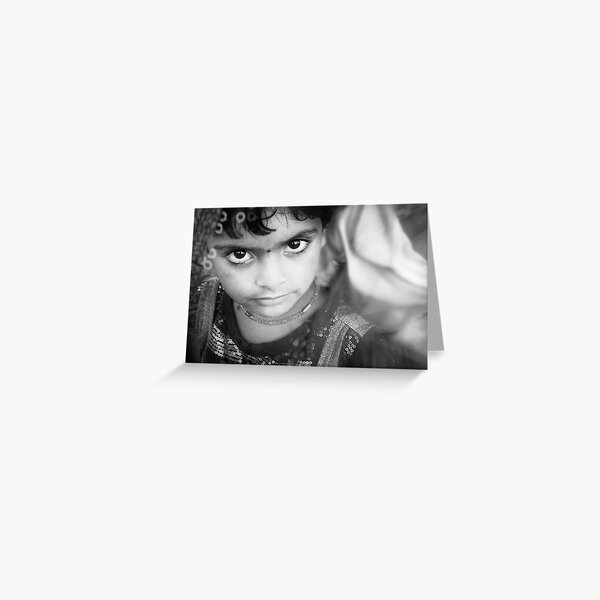 child of india Greeting Card