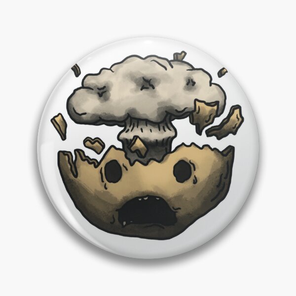 Item preview, Ugly Exploding Head Emoji designed and sold by LeDarkstone.