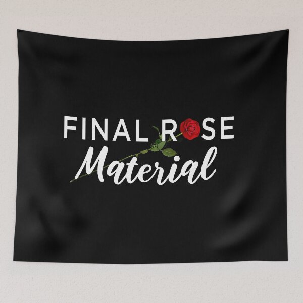 Item preview, Final Rose Material The Bachelor designed and sold by silverhexagon.