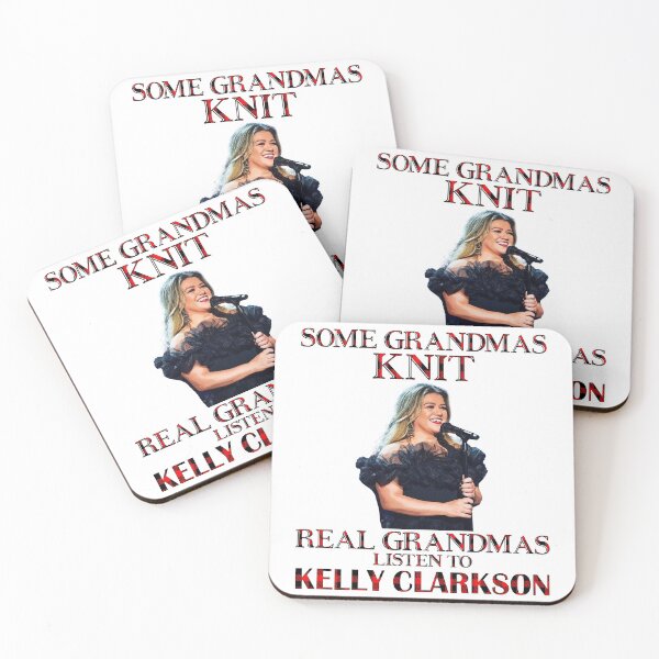 Item preview, Some Grandmas Knit Real Grandmas Listen to Clarkson Vintage designed and sold by ArchieHill.
