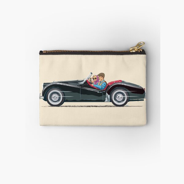 Item preview, Triumph TR3 resplendent in gleaming Black paintwork and white wall tires designed and sold by Bigs66.