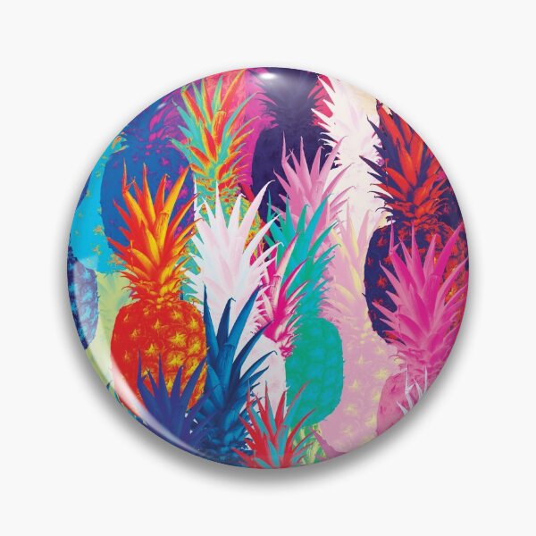 Artikelvorschau, buntes Ananas-Design entworfen und verkauft von pineappledizajn.