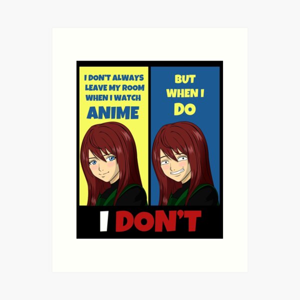 Relatable childhood anime meme Canvas Print for Sale by MemeSpecialists