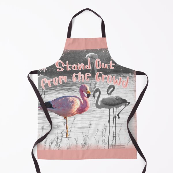 Item preview, Stand out from the Crowd - Flamingos  designed and sold by CreArtation.