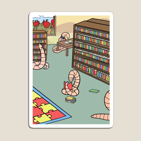 Bookworms Magnet