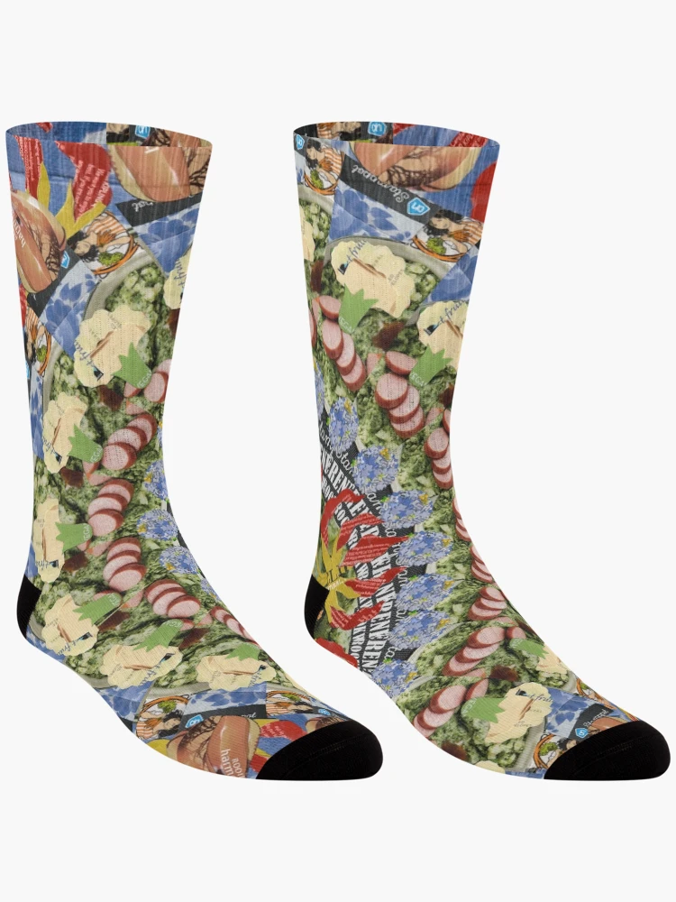 Thumbnail 3 of 5, Socks, Gloriosa Mandala designed and sold by Ruud van Koningsbrugge.