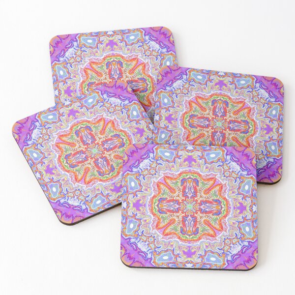 Item preview, A symmetrical abstract inspired by histology designed and sold by Osher-BioArt.