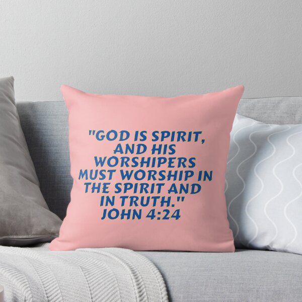 Item preview, Bible Verse John 4:24 designed and sold by Prayingwarrior.