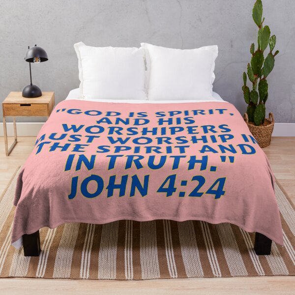 Item preview, Bible Verse John 4:24 designed and sold by Prayingwarrior.