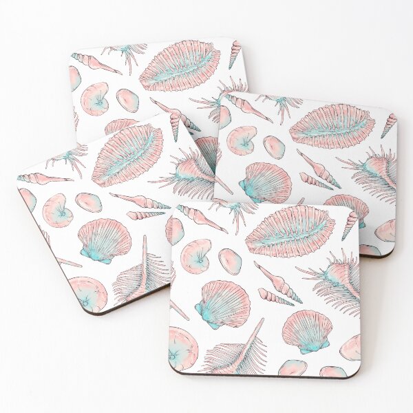 Item preview, Seashells Sumer pattern  designed and sold by Milatoo.