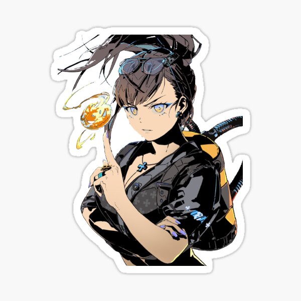 Fire Force Anime Aufkleber Decal Holographischer Maki Oze Peeker Sticker