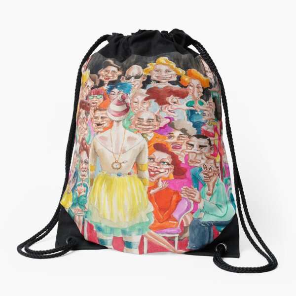 The Audience Drawstring Bag