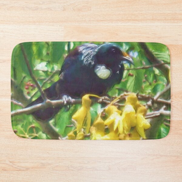 Item preview, Tui with Kowhai designed and sold by carole hirst.