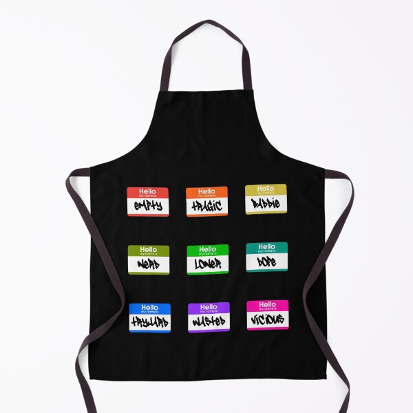Item preview, Name Tags Rainbow Value Pack 6 designed and sold by everything4eva.