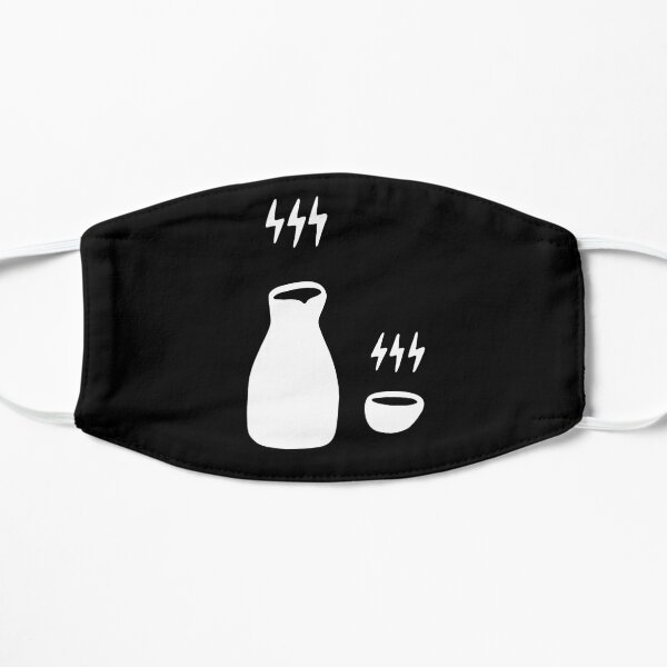 Atsukan (Hot Sake) (for dark tees etc.) Flat Mask