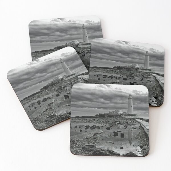 Item preview, Monochrome St Mary's Island designed and sold by Violaman.