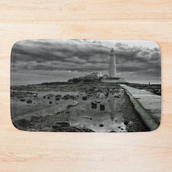 Item preview, Monochrome St Mary's Island designed and sold by Violaman.
