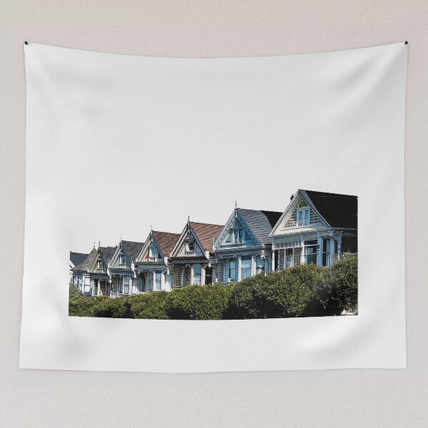 Item preview, The Painted Ladies San Francisco California Artwork designed and sold by Artsy Boulevard.