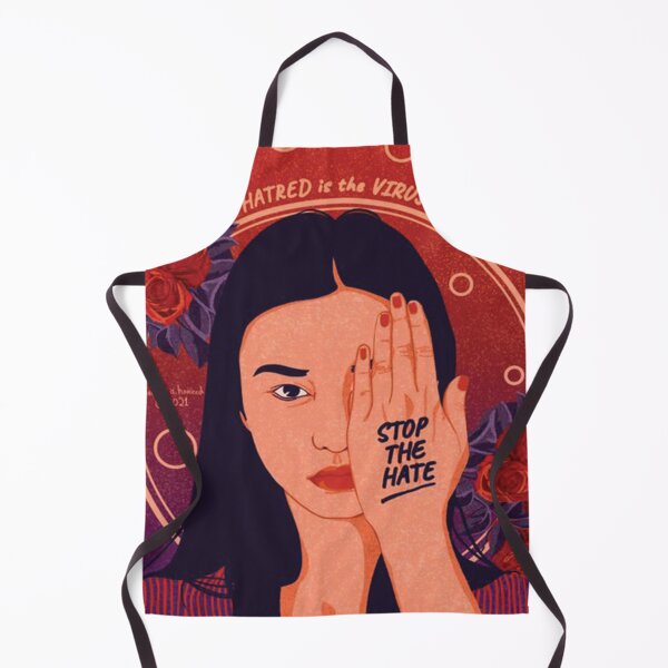 Item preview, Hatred is the virus Stop the Hate designed and sold by crealane.