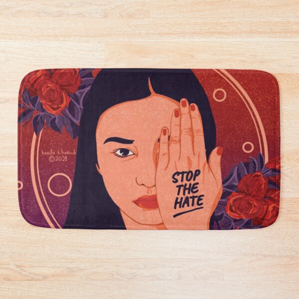 Item preview, Hatred is the virus Stop the Hate  designed and sold by crealane.