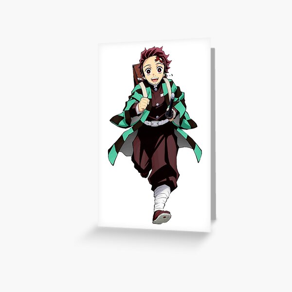 Kimetsu No Yaiba Greeting Cards Redbubble