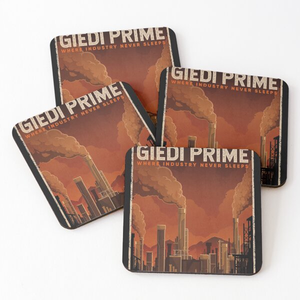 Item preview, Giedi Prime Retro Vintage Tourism Decal designed and sold by B-Cubed-Shirts.