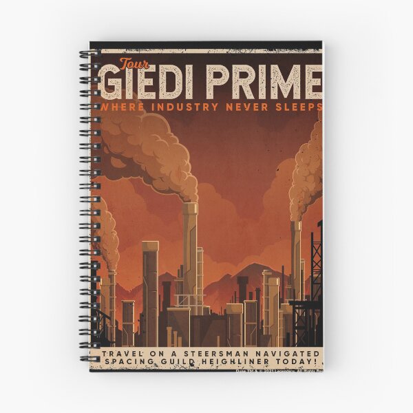Item preview, Giedi Prime Retro Vintage Tourism Decal designed and sold by B-Cubed-Shirts.