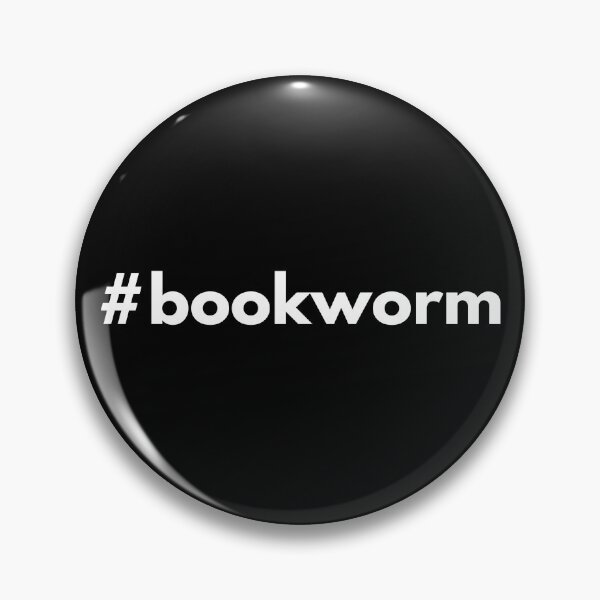 Item preview, Hashtag bookworm designed and sold by HashtagZone.