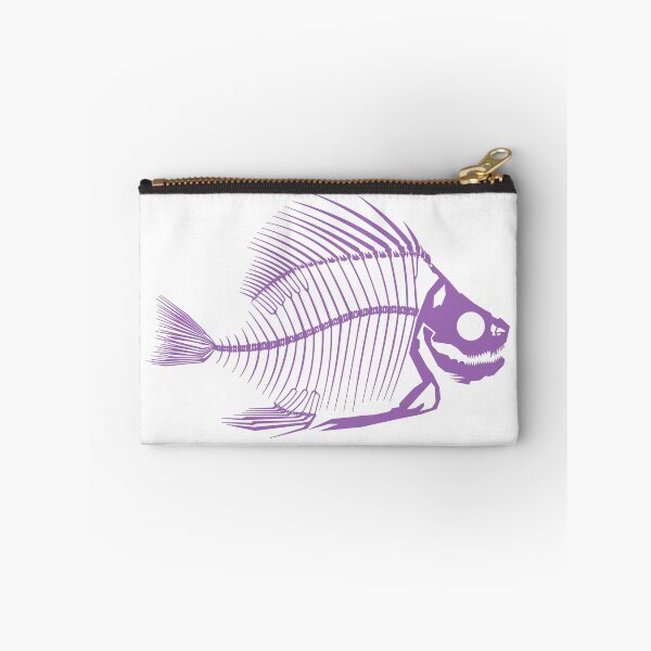 Item preview, Skeleton Fish B Violet on White designed and sold by PK-inK.