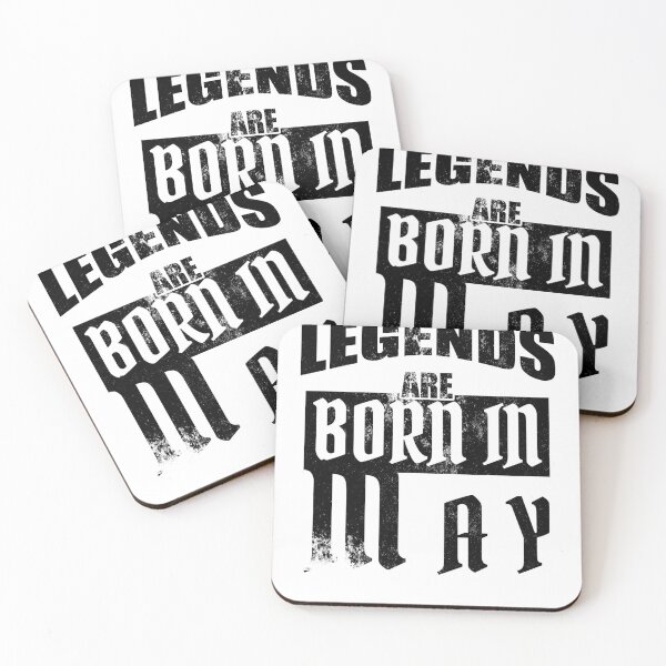 Item preview, Legends are born in May birthday designed and sold by shurikaner.