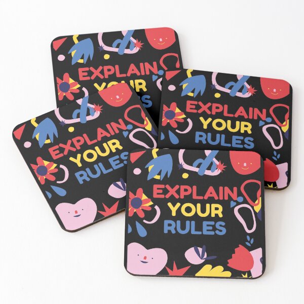 Item preview, explain your rules designed and sold by Destine99.