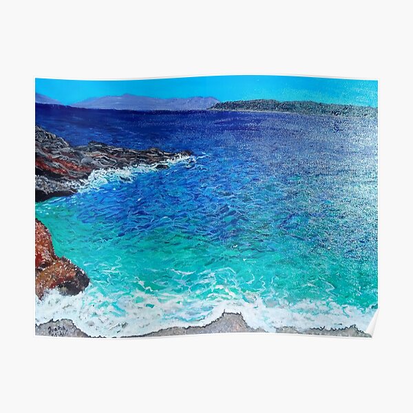 SEACAPE ZAVALA HVAR CROATIA Poster