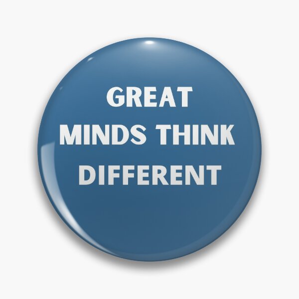 Item preview, Great Minds Think Different designed and sold by Lorify.
