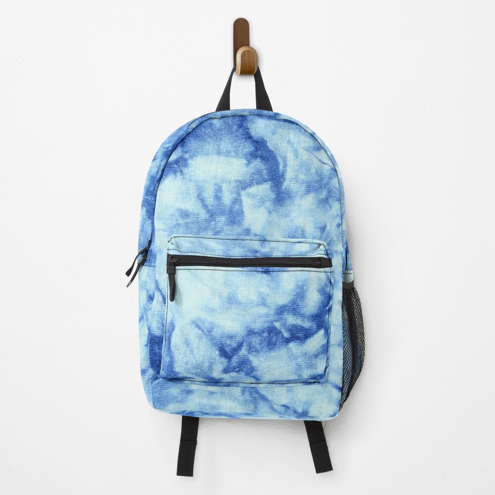 Discover Blue Tie Dye Backpack
