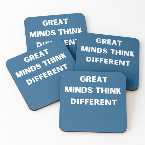 Item preview, Great Minds Think Different designed and sold by Lorify.